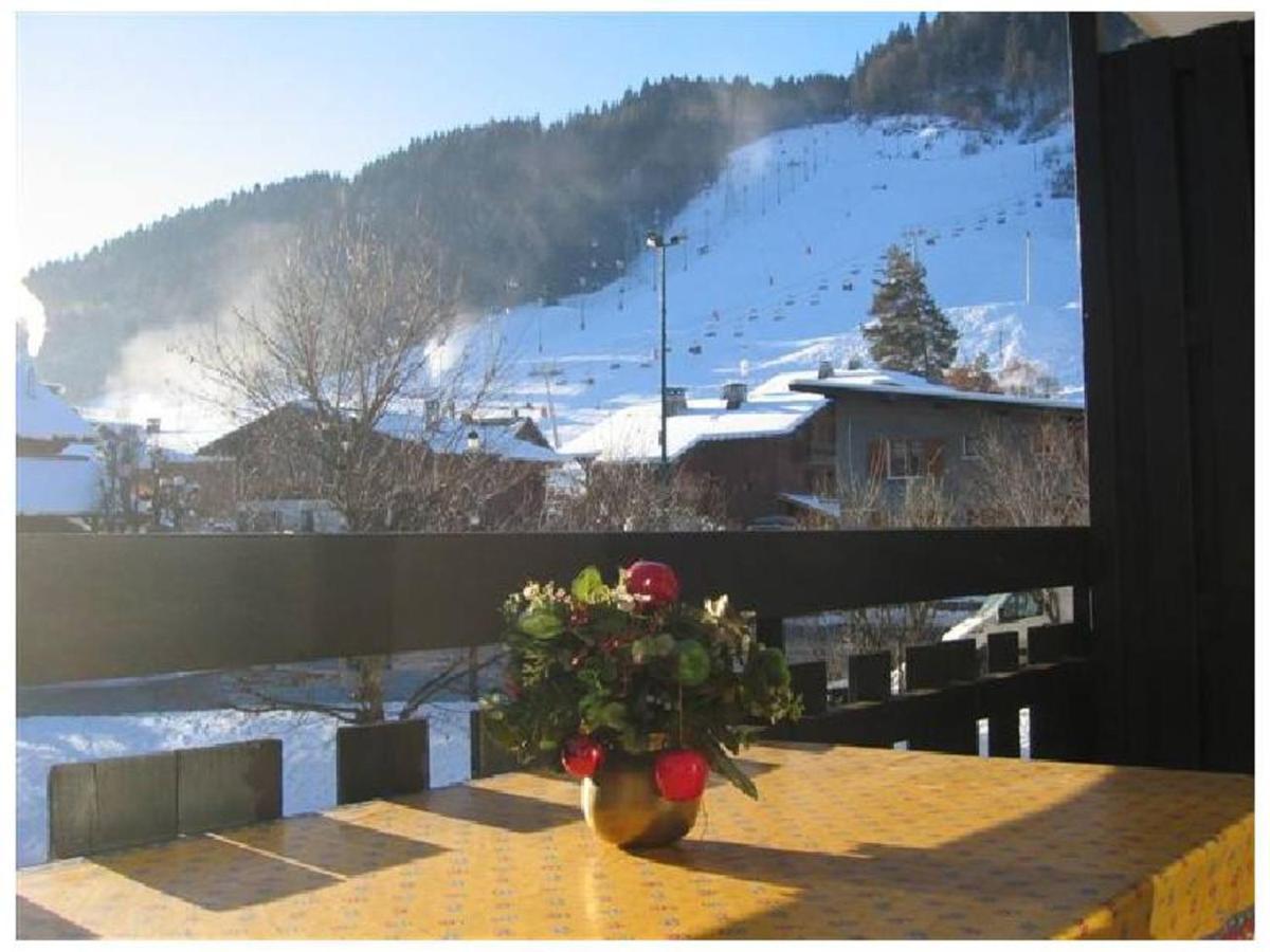 Appartement 2 Pieces, Proche Ecole De Ski, Animaux Admis, Balcon - Fr-1-524-79 Morzine Kültér fotó